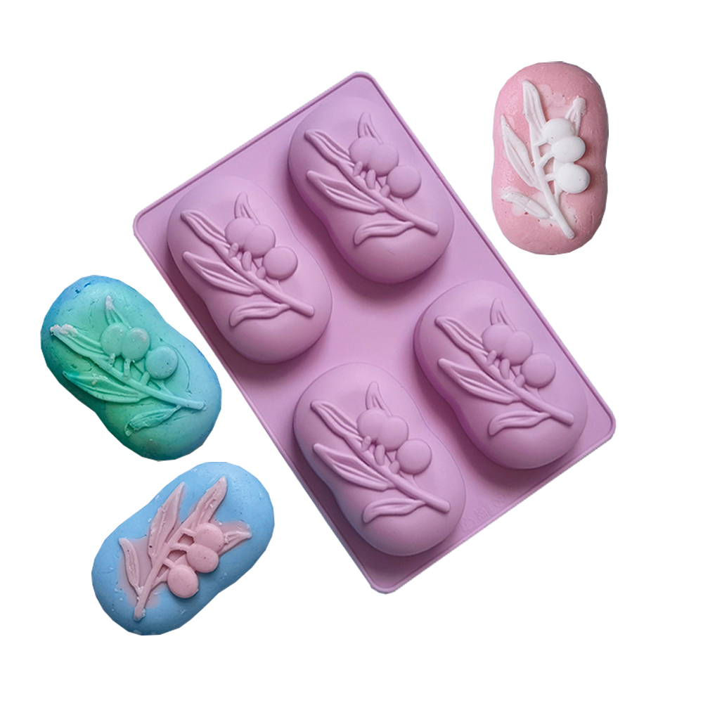Soap Making Equipment For Beginners - Moule à savon ovale en Silicone,