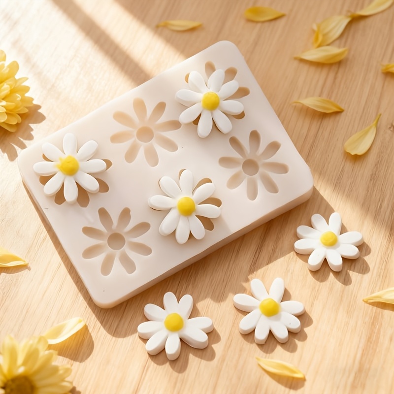 Soap Making Organic - Moule en silicone 3D marguerite tournesol