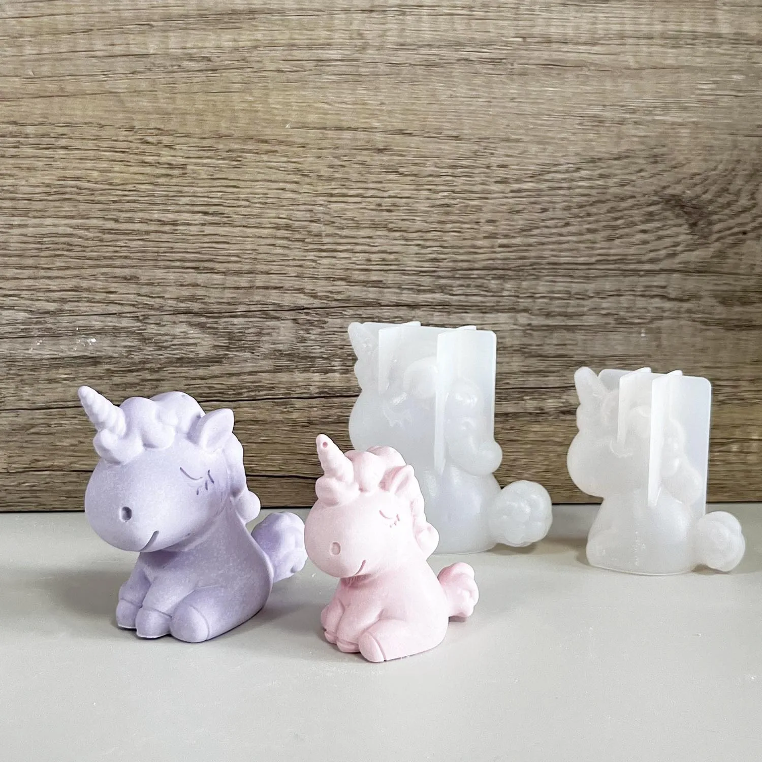 Soap Making Equipment For Beginners - Moule géométrique 3D en Silicone, licorne,