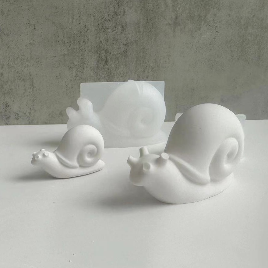 Soap Making In Home - Moule en Silicone Animal escargot, bricolage,