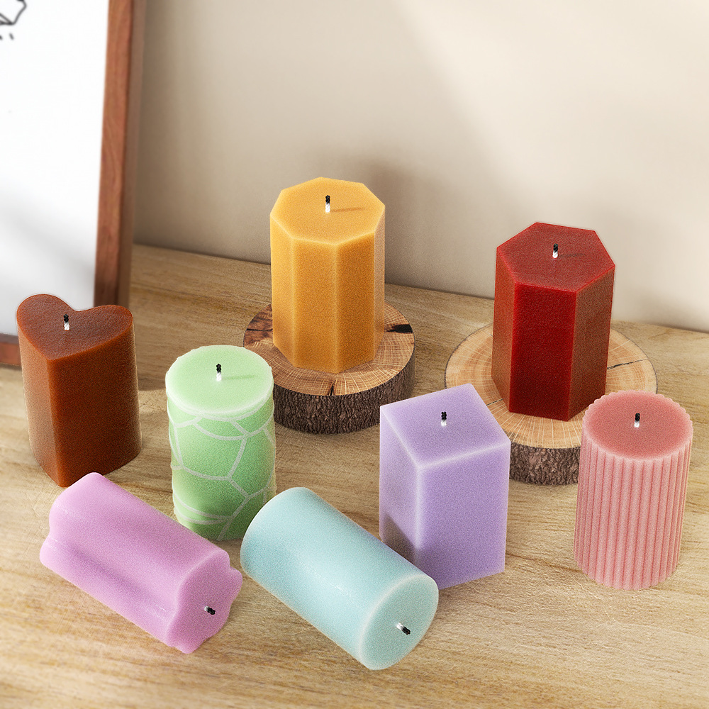 Soap Making Equipment For Beginners - Moule en Silicone à colonne géométrique