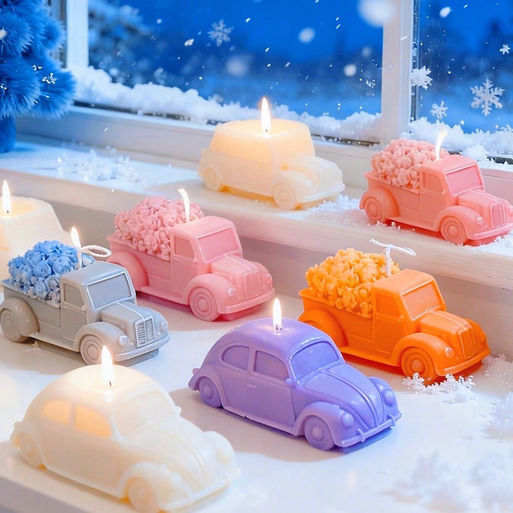 Soap Making Equipment For Beginners - Moule en silicone multi-styles pour bougies