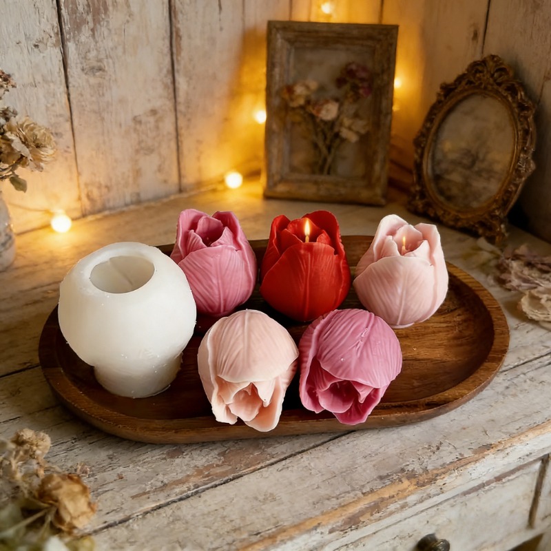 3 moules en silicone pour boug - Soap Making Scents avis et prix