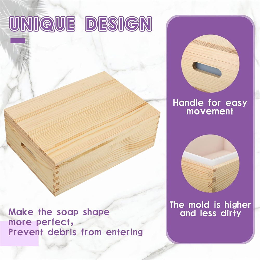 Grands moules à savon rectangu - Soap Making Equipment For Beginners avis et prix