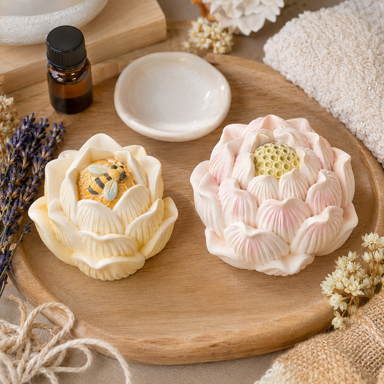 Moule en silicone S0314 Fleur  - Soap Making Scents avis et prix