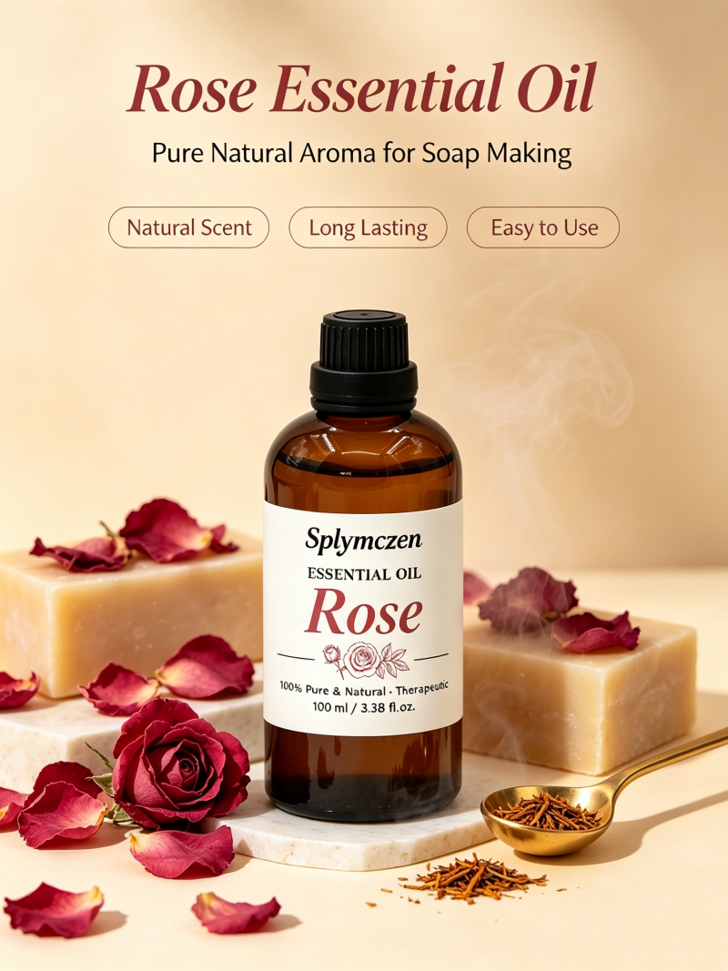 Huile parfumée à la rose Splym - Soap Making In Home avis et prix