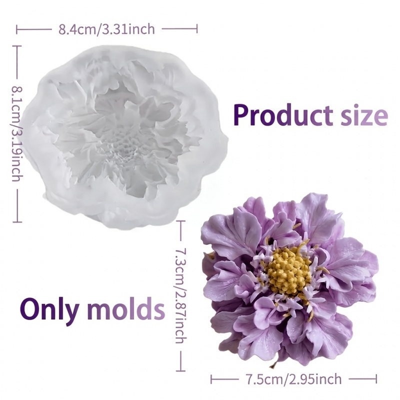 1 moule en silicone pour fleur - Soap Making Organic avis et prix